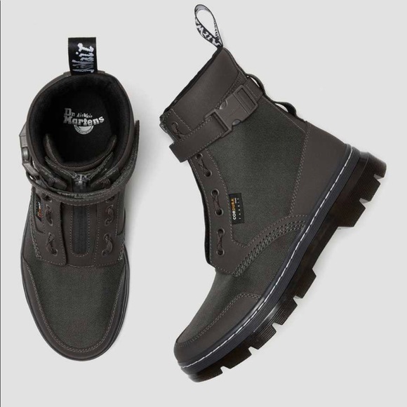 Dr. Martens Combs Tech Jungle Boots Gray Cordura main image 6